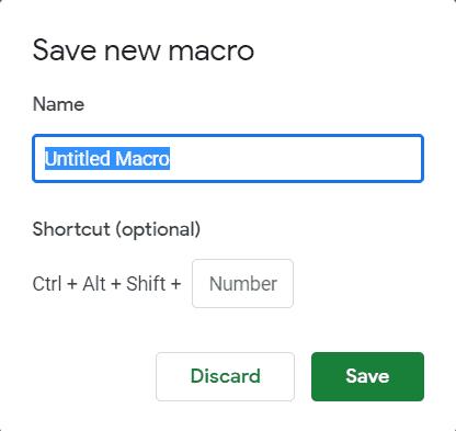 Hướng dẫn chi tiết cách ghi Macro trong Google Sheets